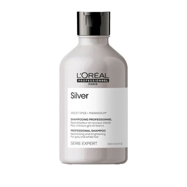 loreal silver shampoo gray and white hair 300ml