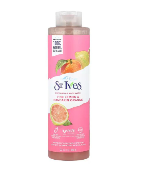 St. Ives Coconut Pink Lemon & Mandarin Orange Body Wash 650ml